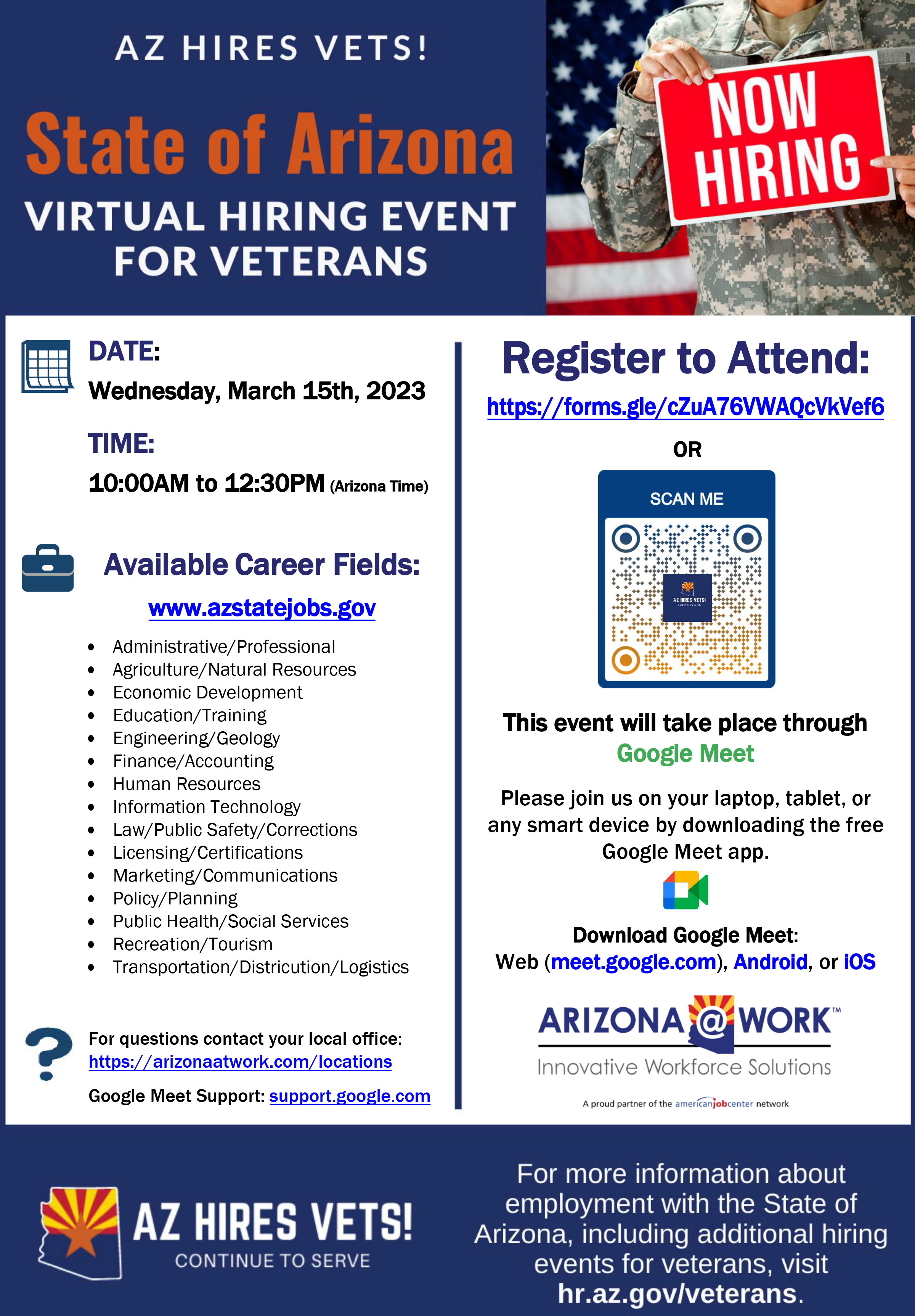 Veterans hiring event