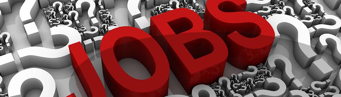 The word Jobs written in large block letters.