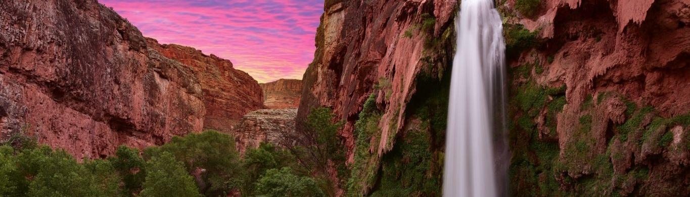 Mohave County, Grand Canyon, water fall