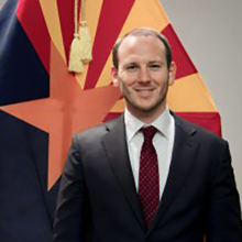 a man wearing a business suit