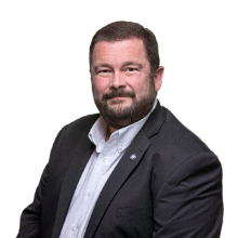 a man wearing a business suit