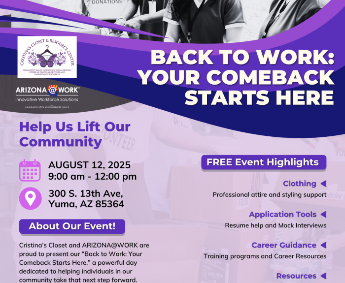 Career Resource Event Flyer